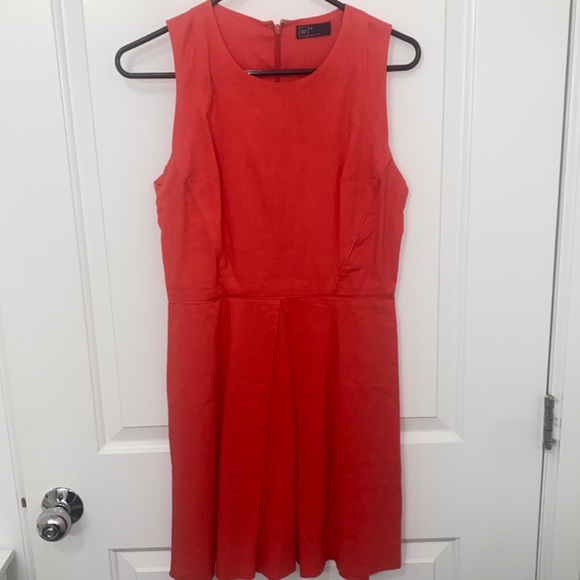 Gap coral a-line dress - Picture 1 of 4